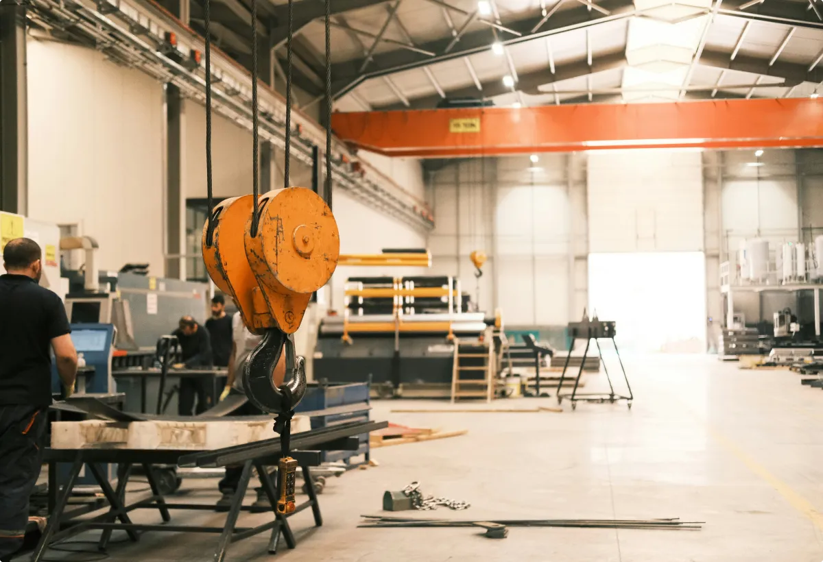 Fabrication en atelier à Riaillé