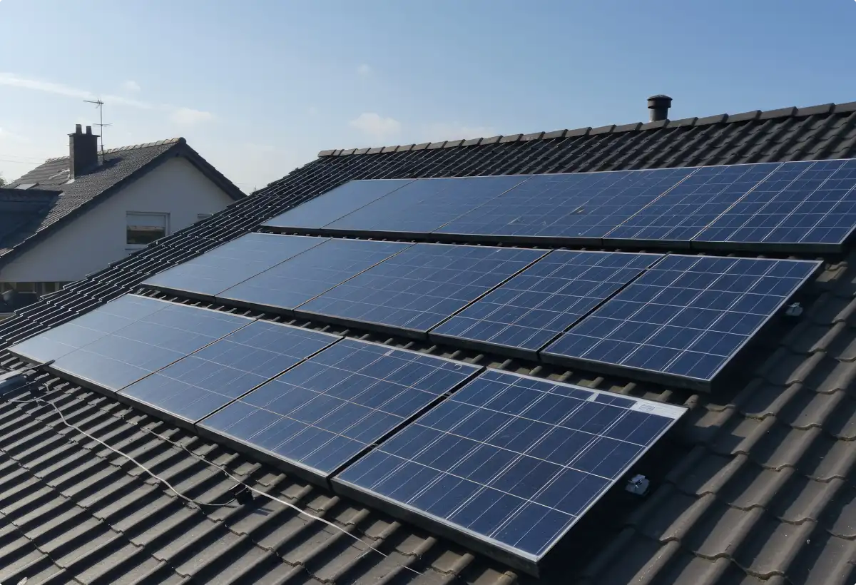 Toiture solaire aluminium photovoltaïque à Tours